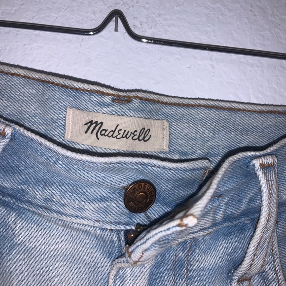 Madewell The MomJean Short Light Wash - Picture 8 of 15